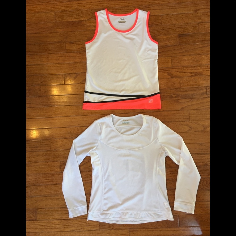 FILA athletic girls tops, size Large 12-14. NEW